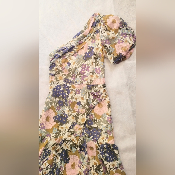 NWOT! Posh ASTR The Label Anthro Santorini Women's Dress Retro Floral Size XS - Picture 14 of 15